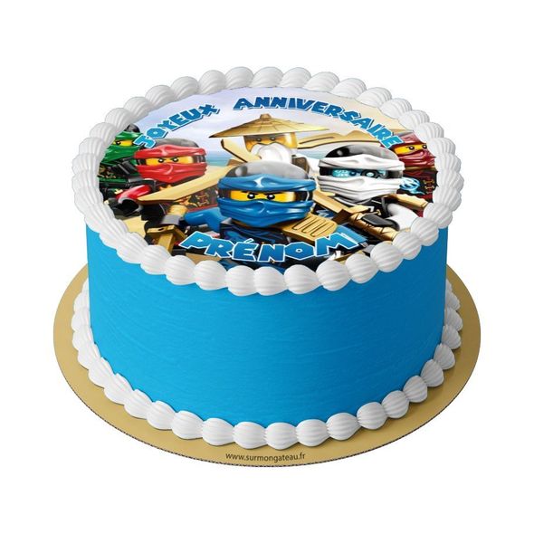 Gâteau Ninjago décoration anniversaire