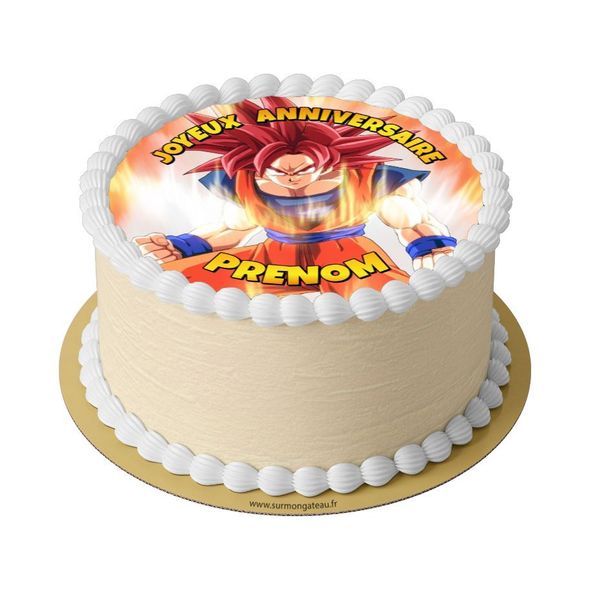 Gâteau Dragon Ball décoration anniversaire