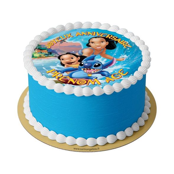 Gâteau Lilo et Stitch décoration anniversaire