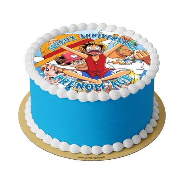 Gâteau One Piece décoration anniversaire