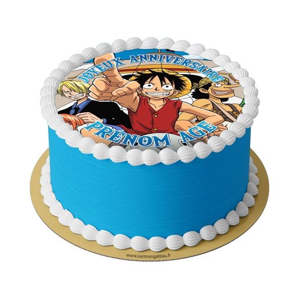 Gâteau One Piece décoration anniversaire