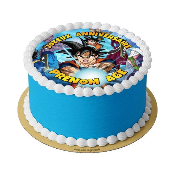 Gâteau Dragon Ball décoration anniversaire