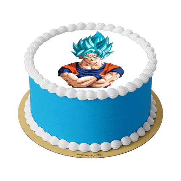 Gâteau Dragon Ball Goku Topper décoration anniversaire