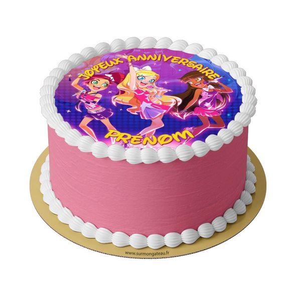 Gâteau Lolirock décoration anniversaire