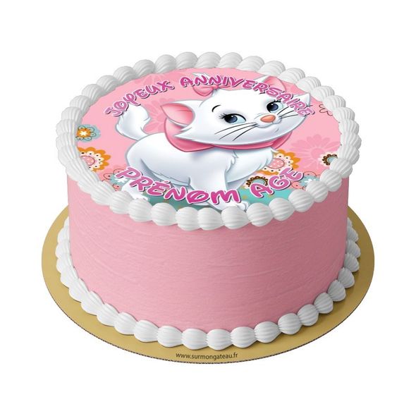 Gâteau Aristochats décoration anniversaire