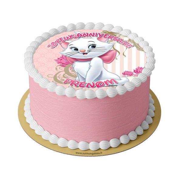 Gâteau Aristochats décoration anniversaire