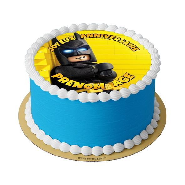 Gâteau Lego Batman décoration anniversaire