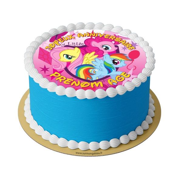 Gâteau My Little Pony décoration anniversaire