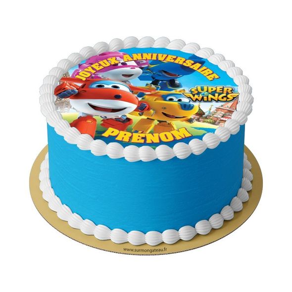 Gâteau Super Wings décoration anniversaire