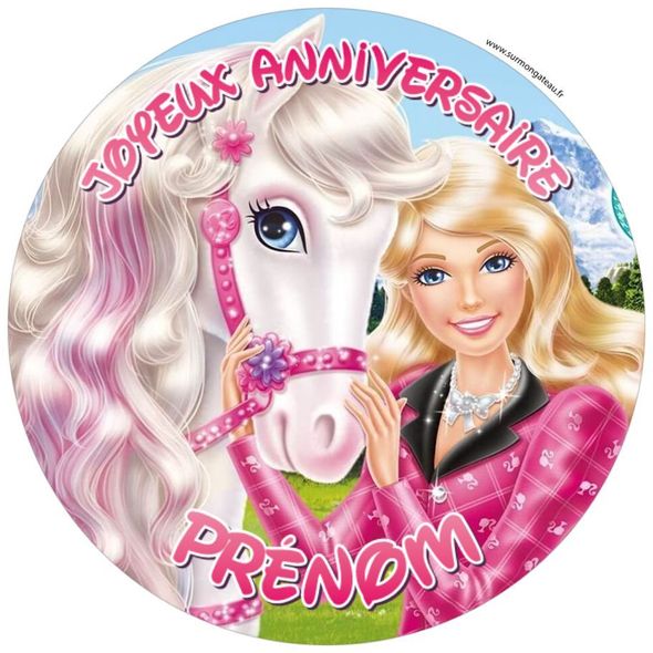 Cheval pour barbie fashion