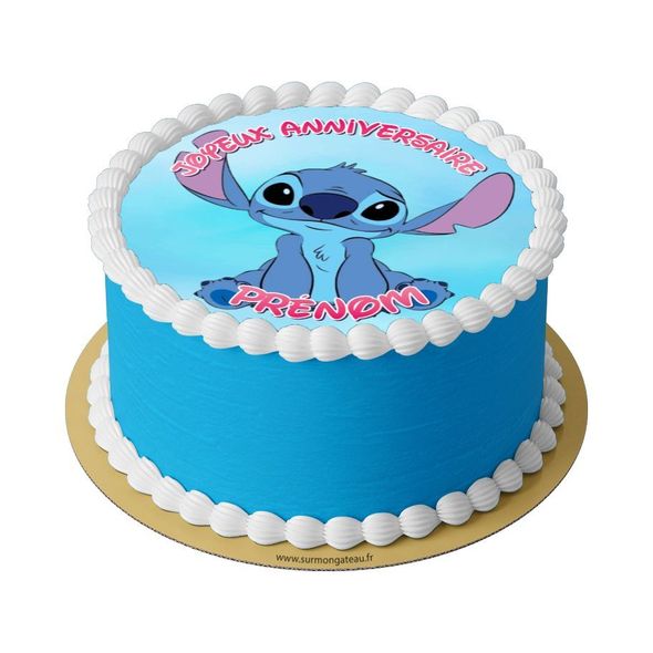 Gâteau Stitch décoration anniversaire