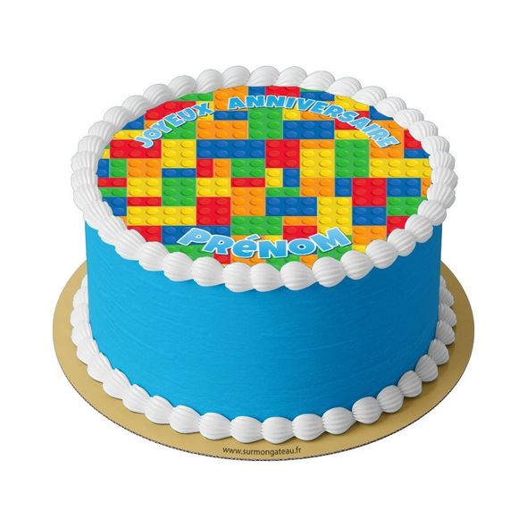 Gâteau Lego décoration anniversaire