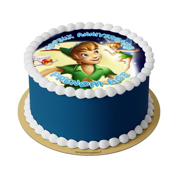 Gâteau Peter Pan décoration anniversaire