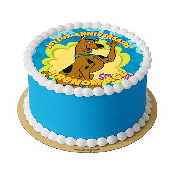 Gâteau Scooby-Doo décoration anniversaire