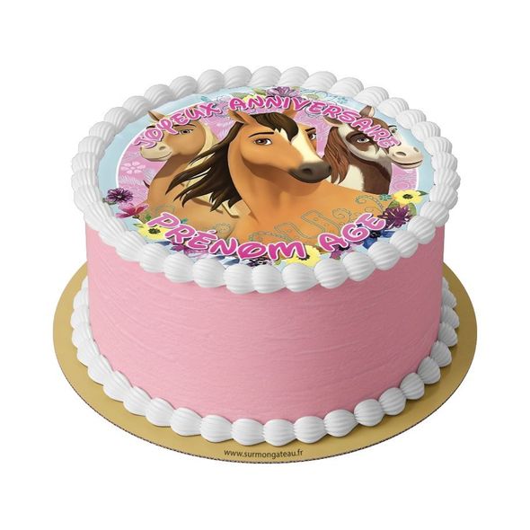 Gâteau Cheval décoration anniversaire