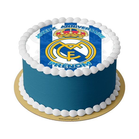 Gâteau Real Madrid décoration anniversaire