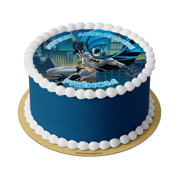 Gâteau Batman décoration anniversaire
